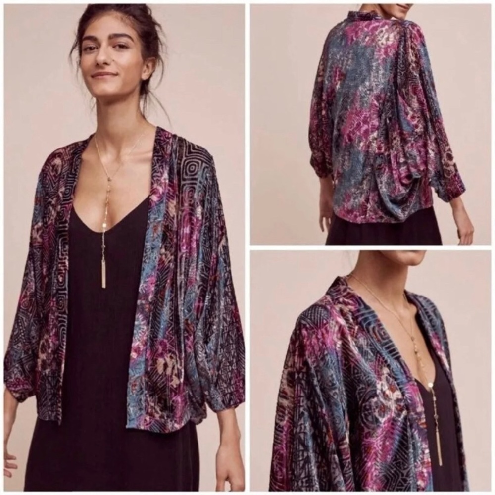 Anthropologie Elevenses Hokkaido Kimono